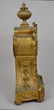 French Gilt Bronze Clock with porcelain face, Paris, 21 - 9