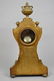 French Gilt Bronze Clock with porcelain face, Paris, 21 - 10