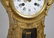 French Gilt Bronze Clock with porcelain face, Paris, 21 - 14