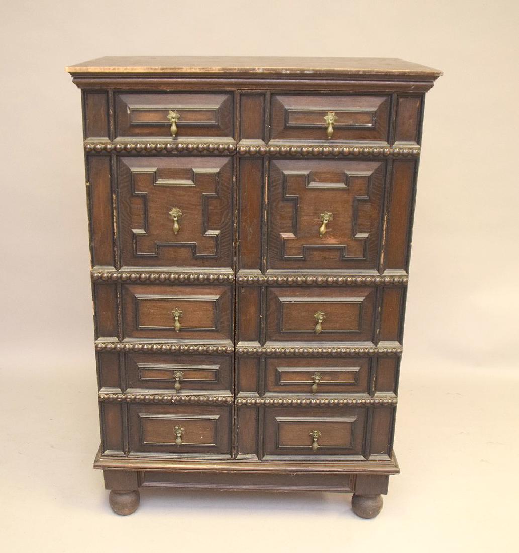 Spanish Colonial Style Chest With Fitted Maple Drawer