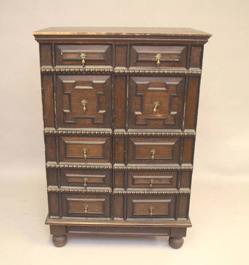 Spanish Colonial Style Chest With Fitted Maple Drawer