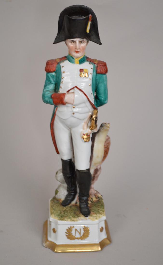 Capodimonte porcelain Napoleon figure, 12 3/4"h (1 of 5)