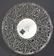 Gorham sterling round reticulated tray, 15 ozt, 11"dia