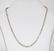 18kt yellow gold diamond necklace, clarity VS-SI, color