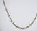 18kt yellow gold diamond necklace, clarity VS-SI, color - 6