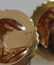 14k Yellow Gold Earrings, multi color semi precious - 3