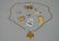 9 Articles of 14k Yellow Gold 44.4 grams Necklace with