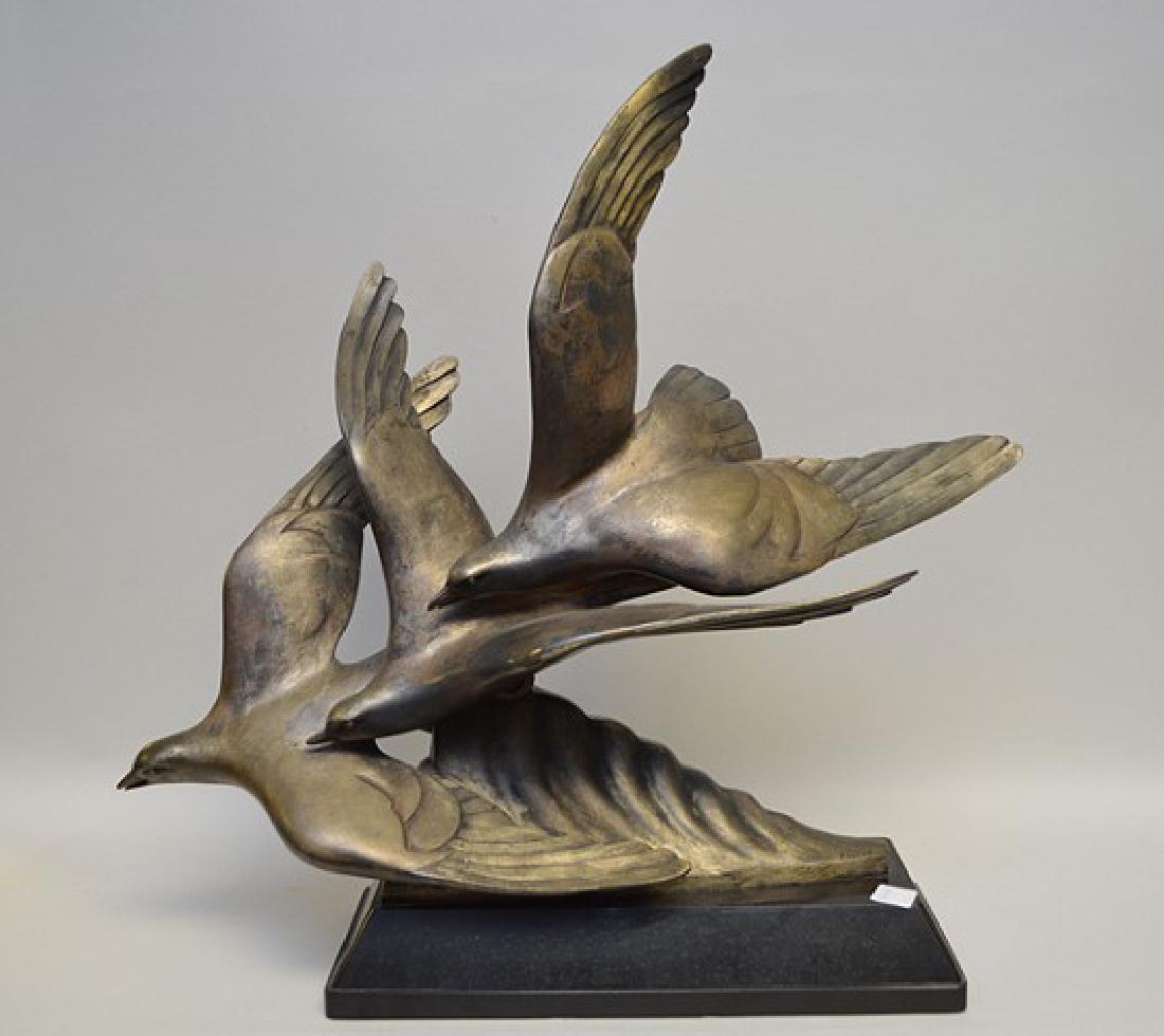 Deco Bronze Sculpture by Alexandre Kelety (1918-1940) (1 of 6)