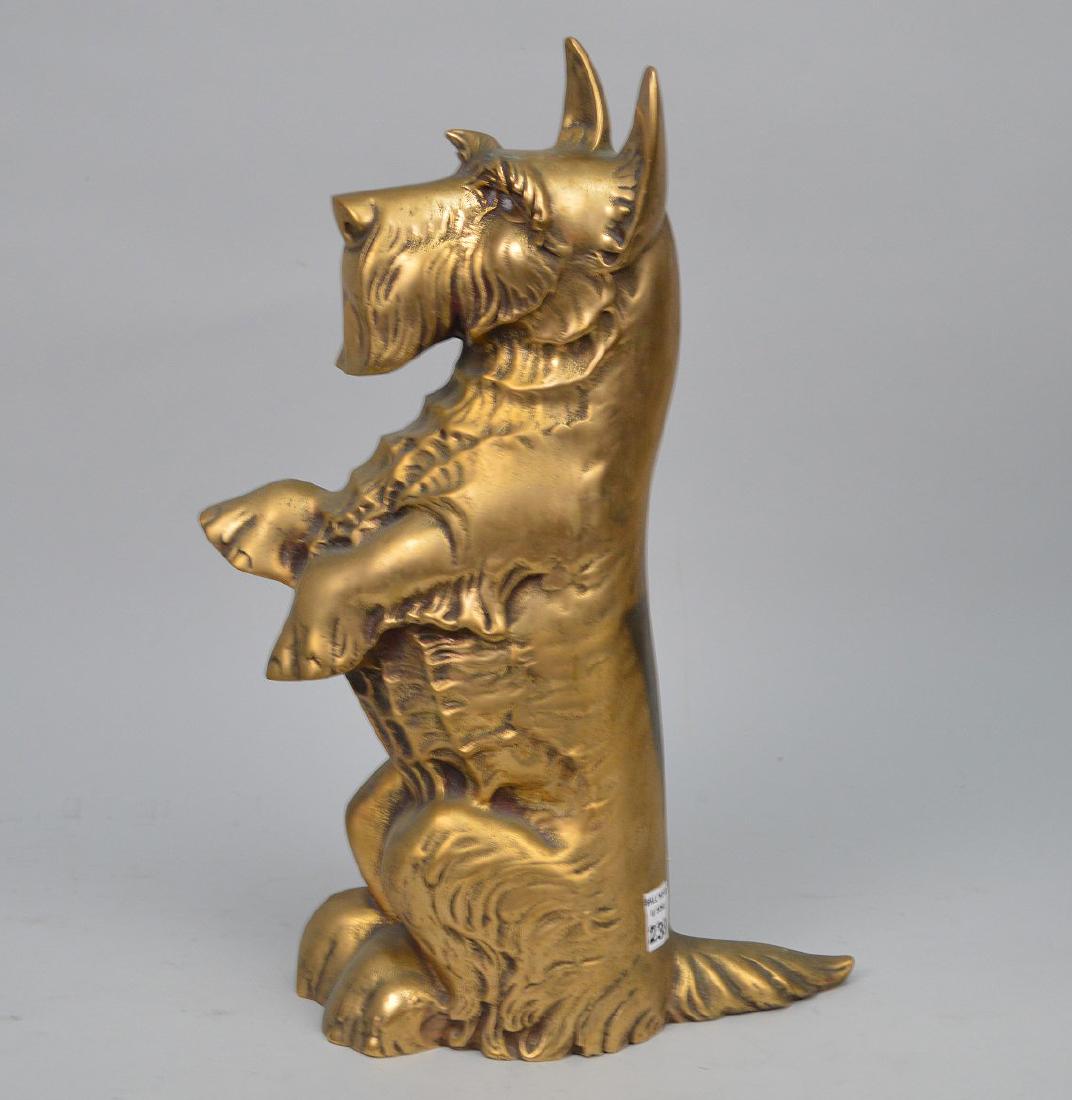 Antique English Standing Scottie Dog door stop, 16 (1 of 8)