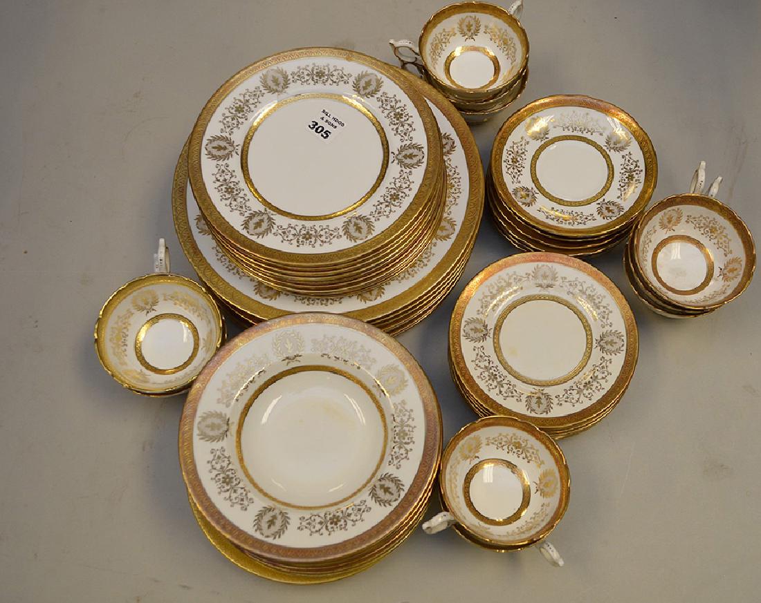 Coalport modern china set, Lady Anne pattern, 9 dinner (1 of 8)