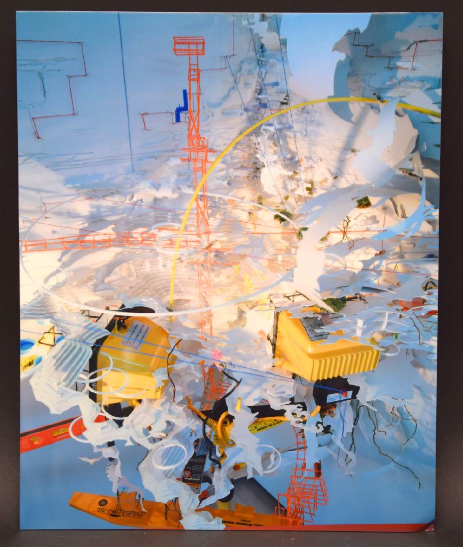 Sarah Sze (AMERICAN, 1969) C-print on aluminum, 13-3/4 (1 of 6)