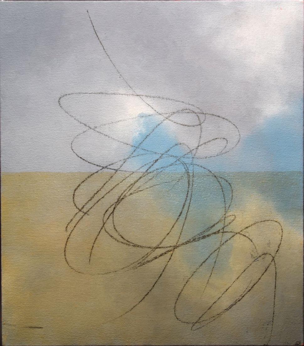 Alexander Kwartler (born 1924) SKY, oil on canvas, (1 of 4)