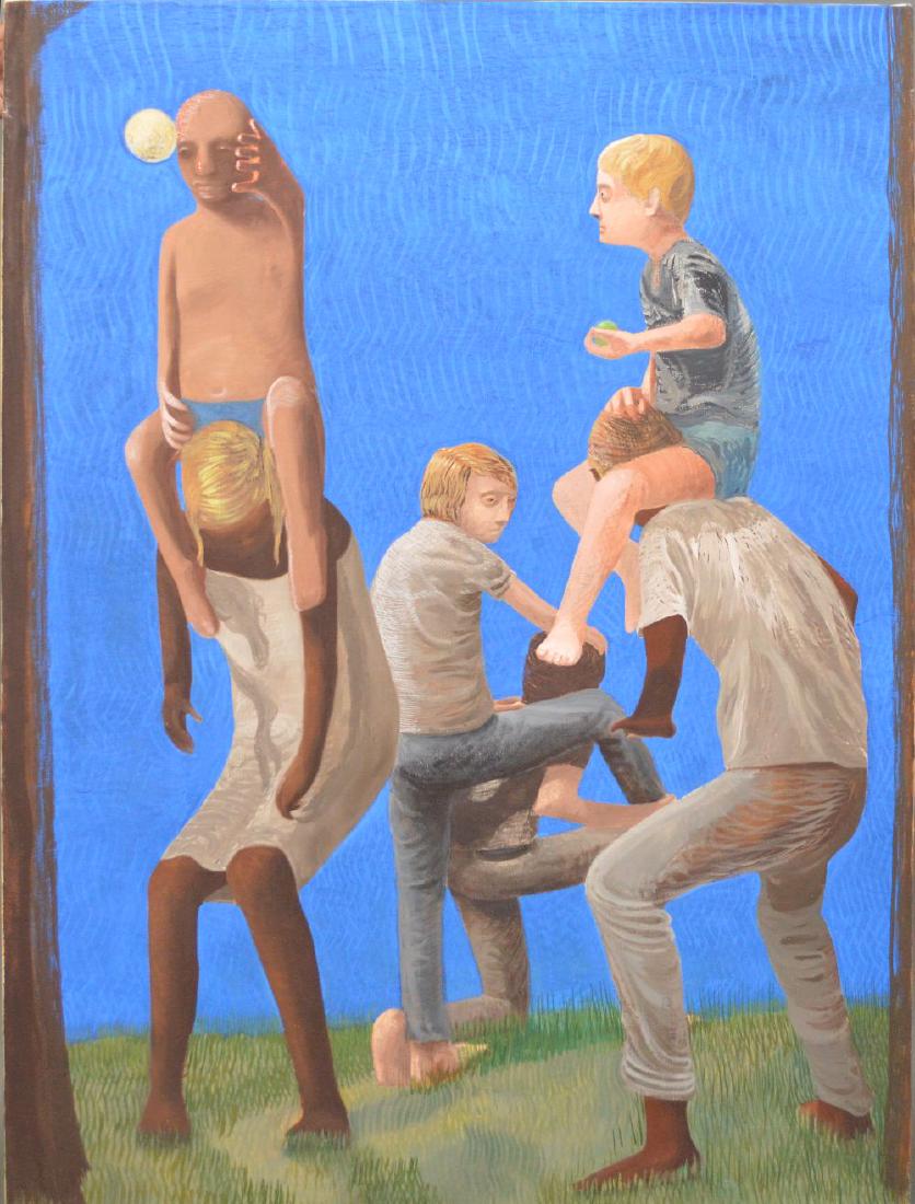 Jesse Chapman (AMERICAN, 1974) oil on canvas, The (1 of 4)