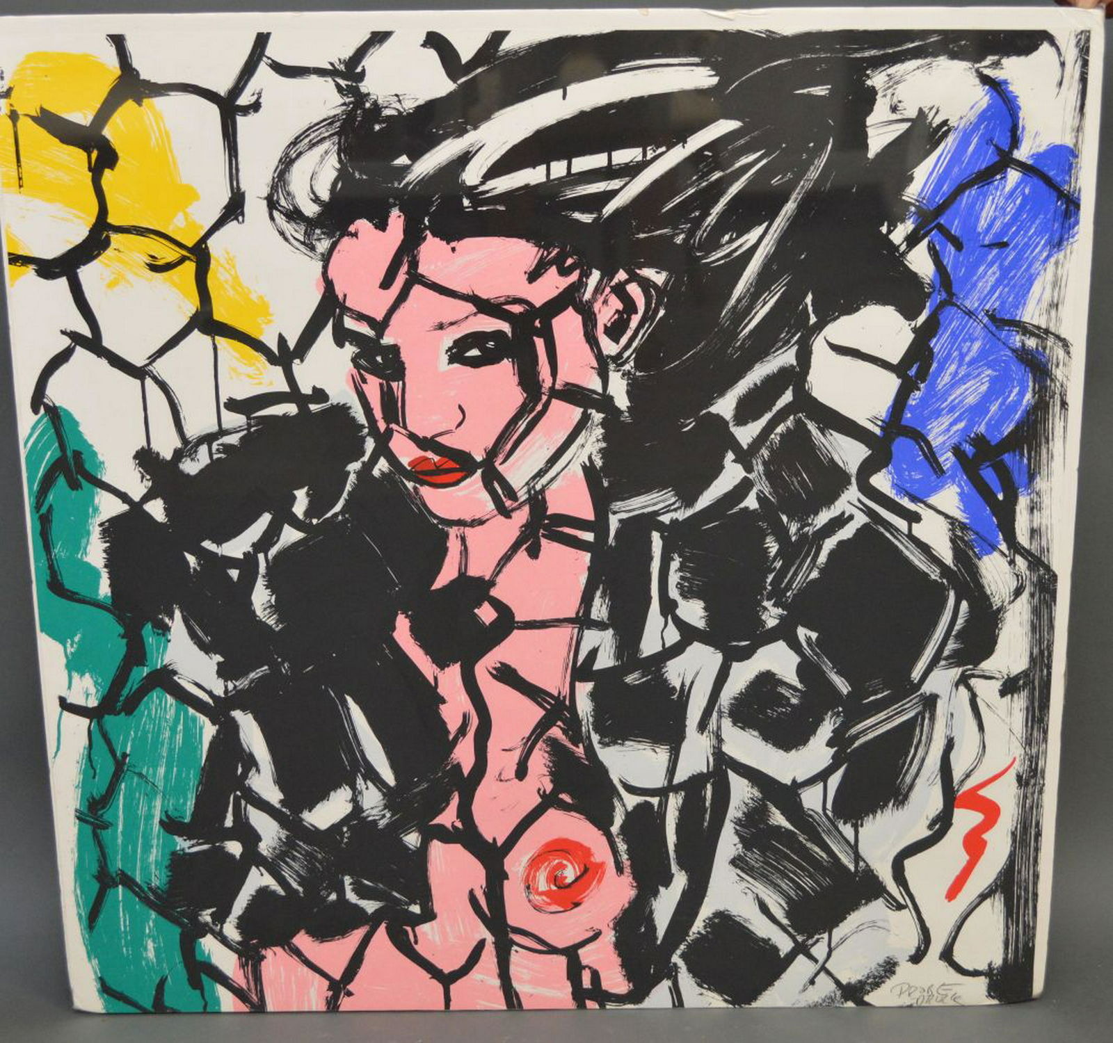 Luciano CASTELLI (1951) BIANCA , Silk Screen in (1 of 5)