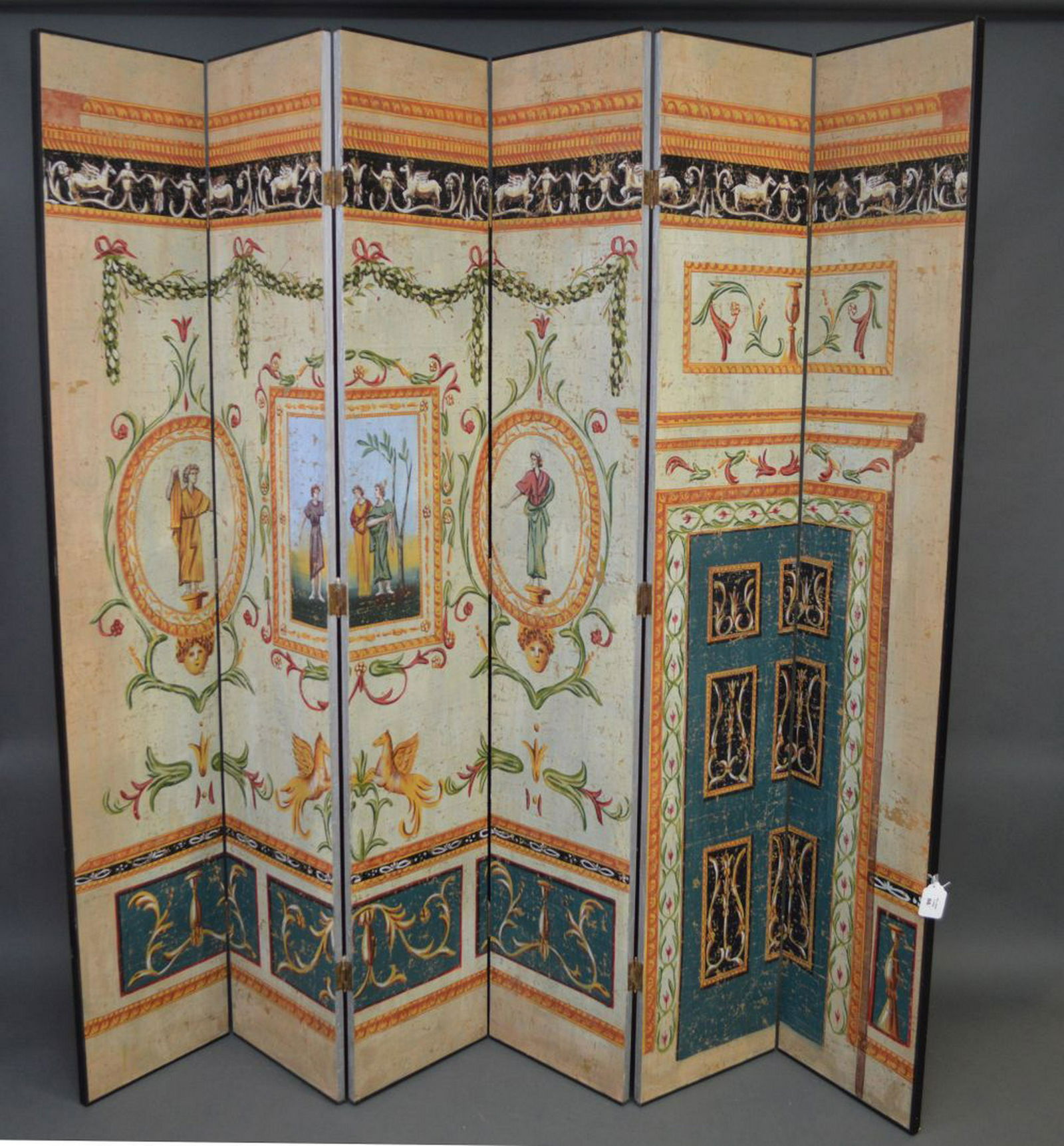 6 panel screen, Continental design, 7'h, each panel (1 of 10)