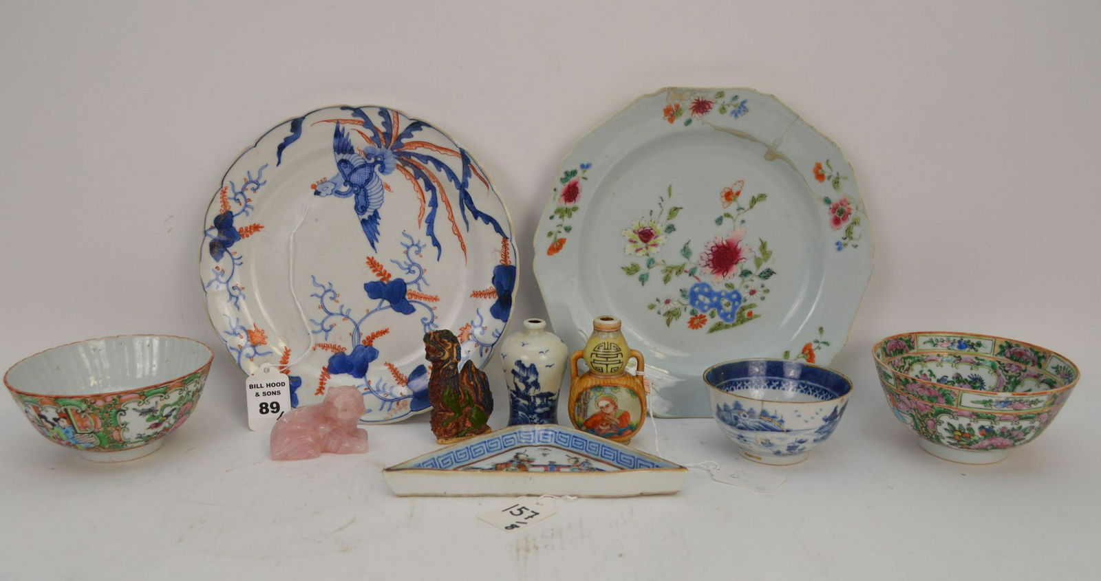 10 Assorted Antique Chinese Articles.  Largest Chinese (1 of 17)