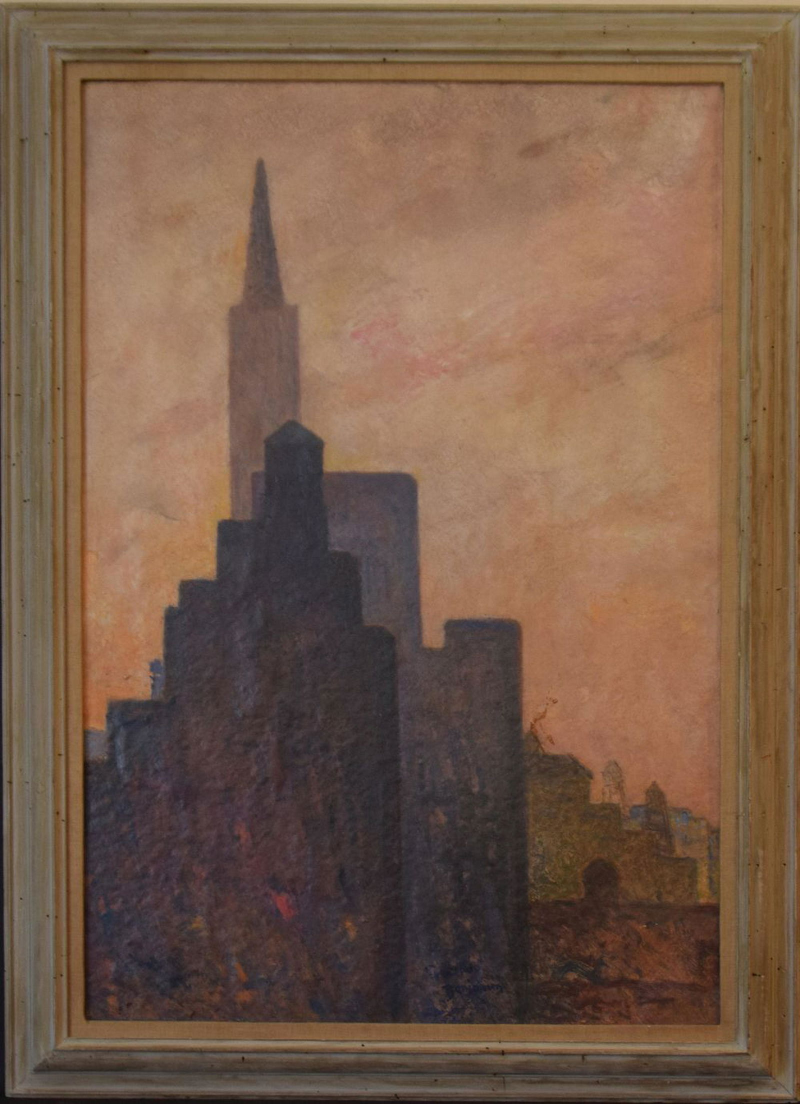 BENJAMIN, GERSHON  (Born 1899 New York, New York), oil (1 of 4)