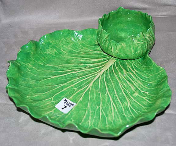 Dodie Thayer garnish platter, 2 1/4"h x 12"L: Dodie Thayer garnish platter, 2 1/4"h x 12"L