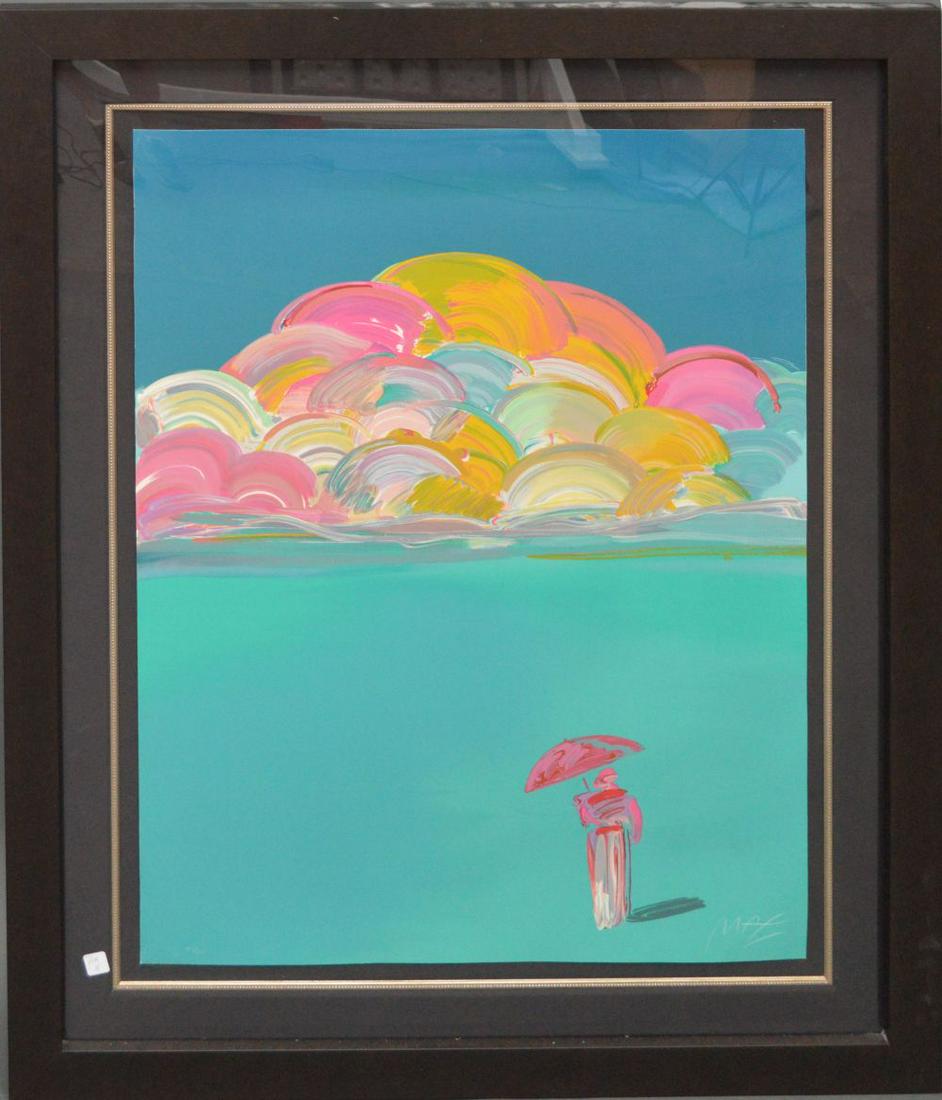 PETER MAX UMBRELLA MAN RAINBOW SKY SERIGRAPH  Peter (1 of 8)