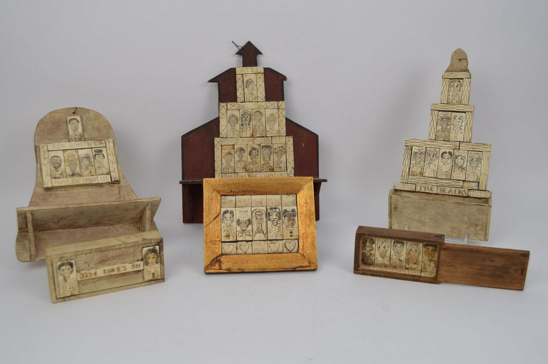 A RARE AFRICAN AMERICAN FOLK ART COLLECTION, CIRCA 1900 (1 of 17)