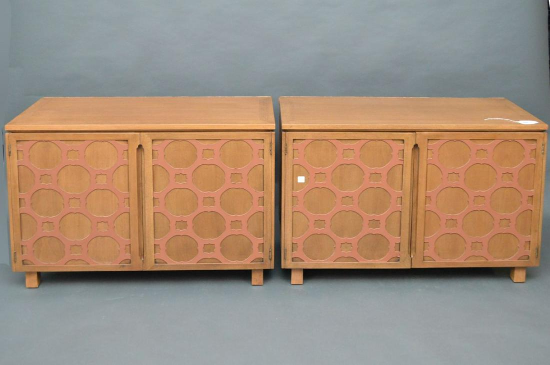 Pair of Mid-Century Modern two-door chests designed by (1 of 7)