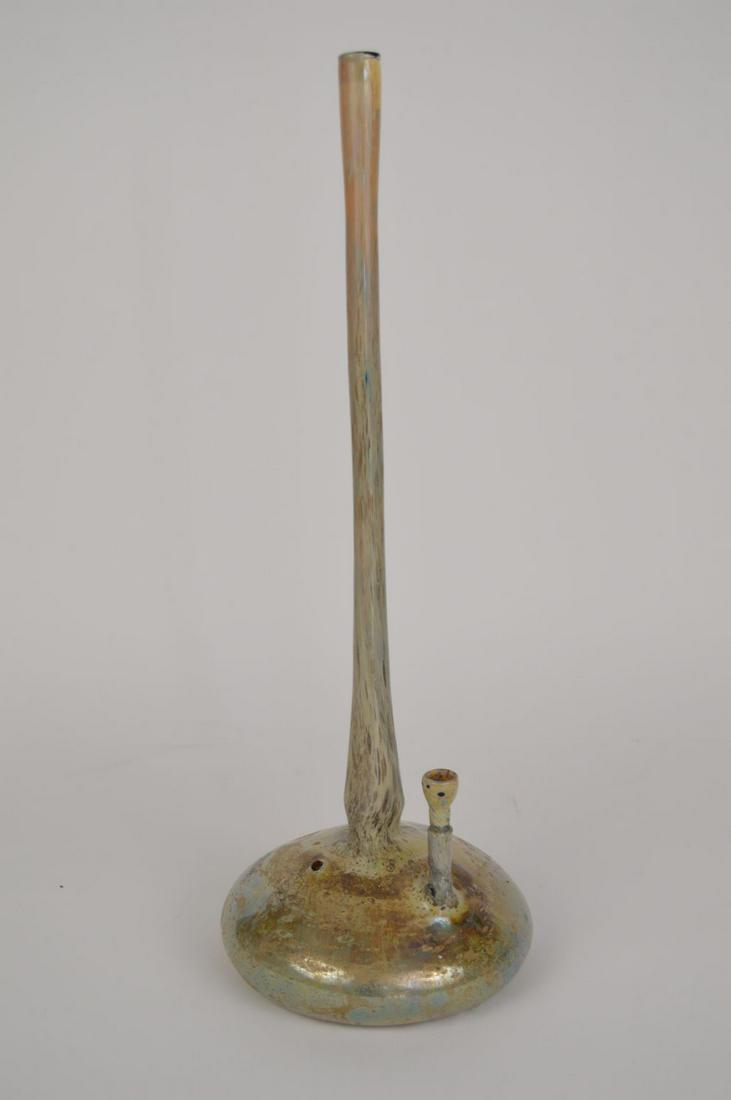 Francis Upritchard (New Zealand born 1976) Glass Bong: Francis Upritchard (New Zealand born 1976) Glass Bong Chillim 10.5 – 2006, 17-3/4 x 6-1/3 x 6-1/3 inches, 45.1 x 16.1 x 16.1 cm. Andrea Rosen Gallery NY