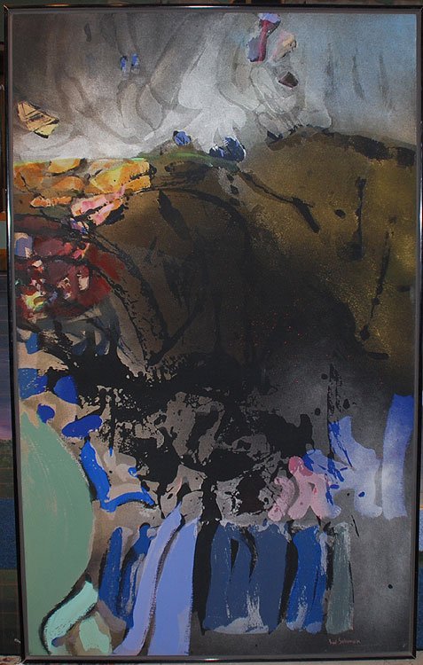 Syd Solomon Sarasota FL Absract Painting