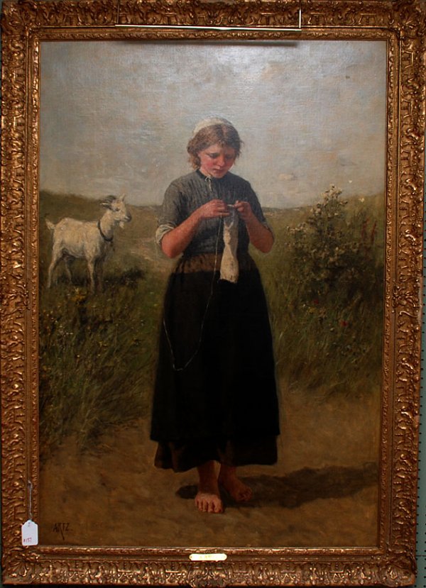 David Adolf Constant Artz DUTCH 19th Century - 6