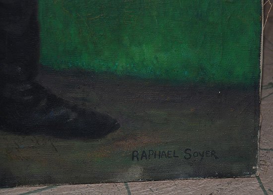 Raphael SOYER American 1899-1987 Painting of Jock - 2