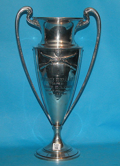 Sterling silver National Guard Marksmanship Troph