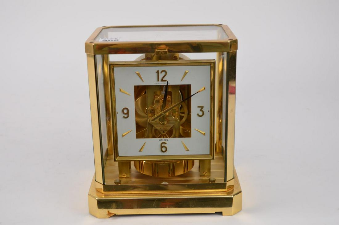 Jaeger-LeCoultre Atmos Clock, 9 1/4"h x 8 1/4"w: Jaeger-LeCoultre Atmos Clock, 9 1/4"h x 8 1/4"w