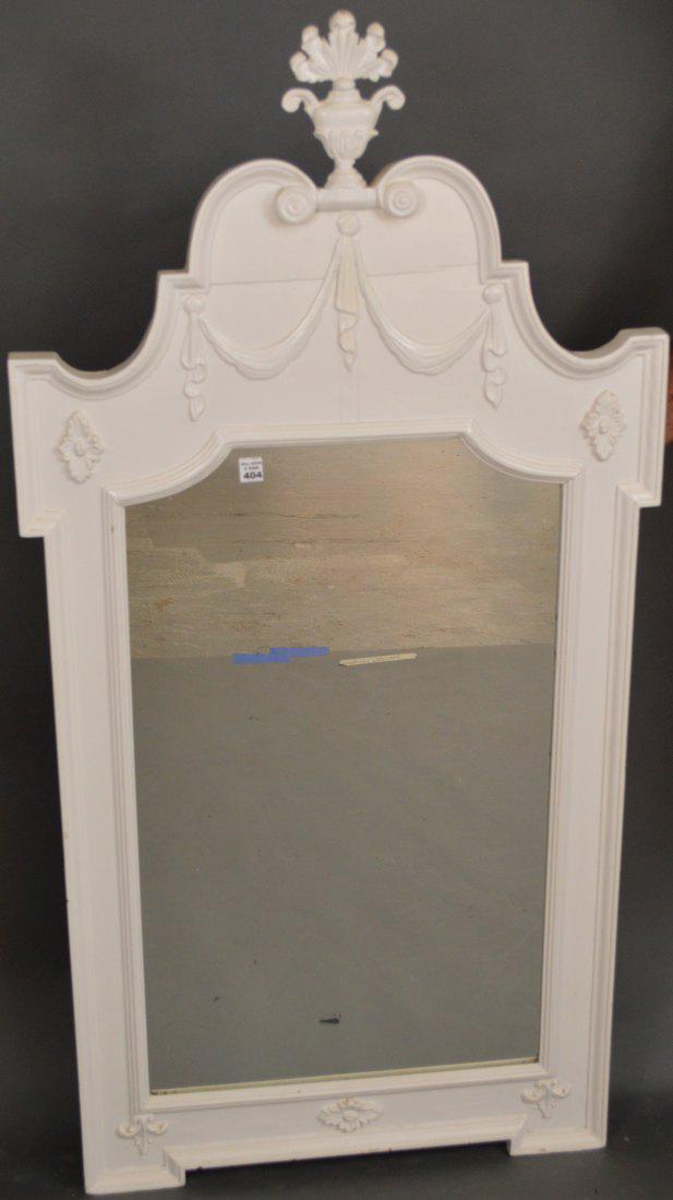 Painted white Vintage Mirror: Painted white Vintage Mirror