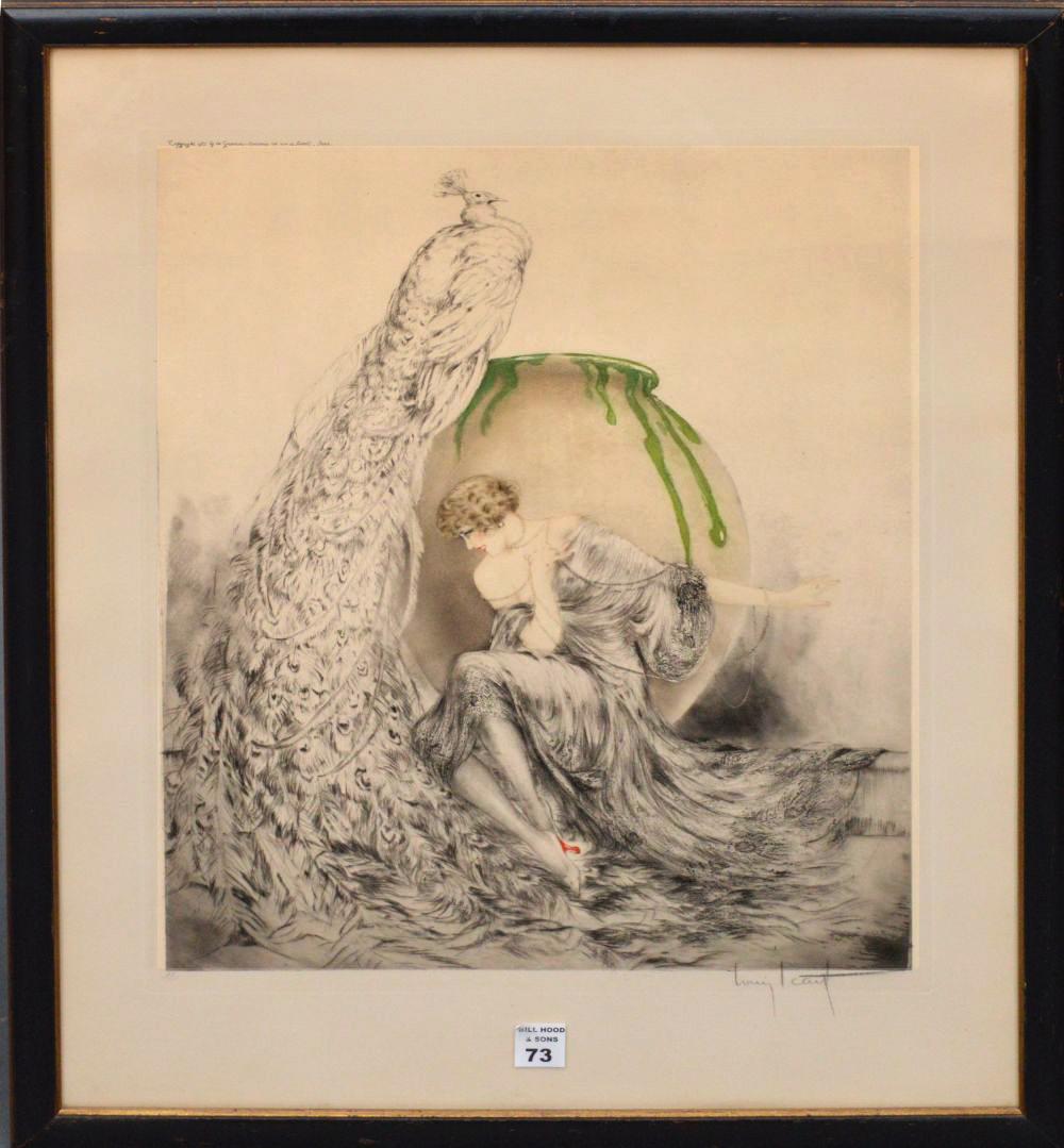 Louis Icart (France 1888 - 1950) Etching hand signed - (1 of 3)