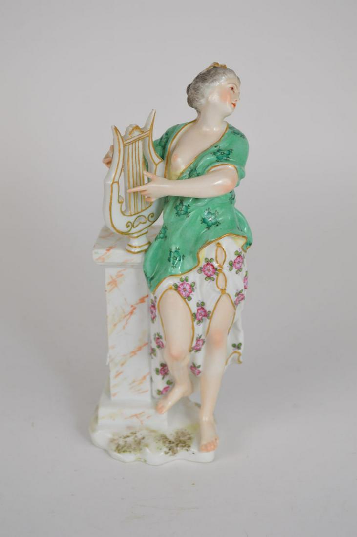19TH CENTURY GERMAN PORCELAIN FIGURE depicting a woman (1 of 9)