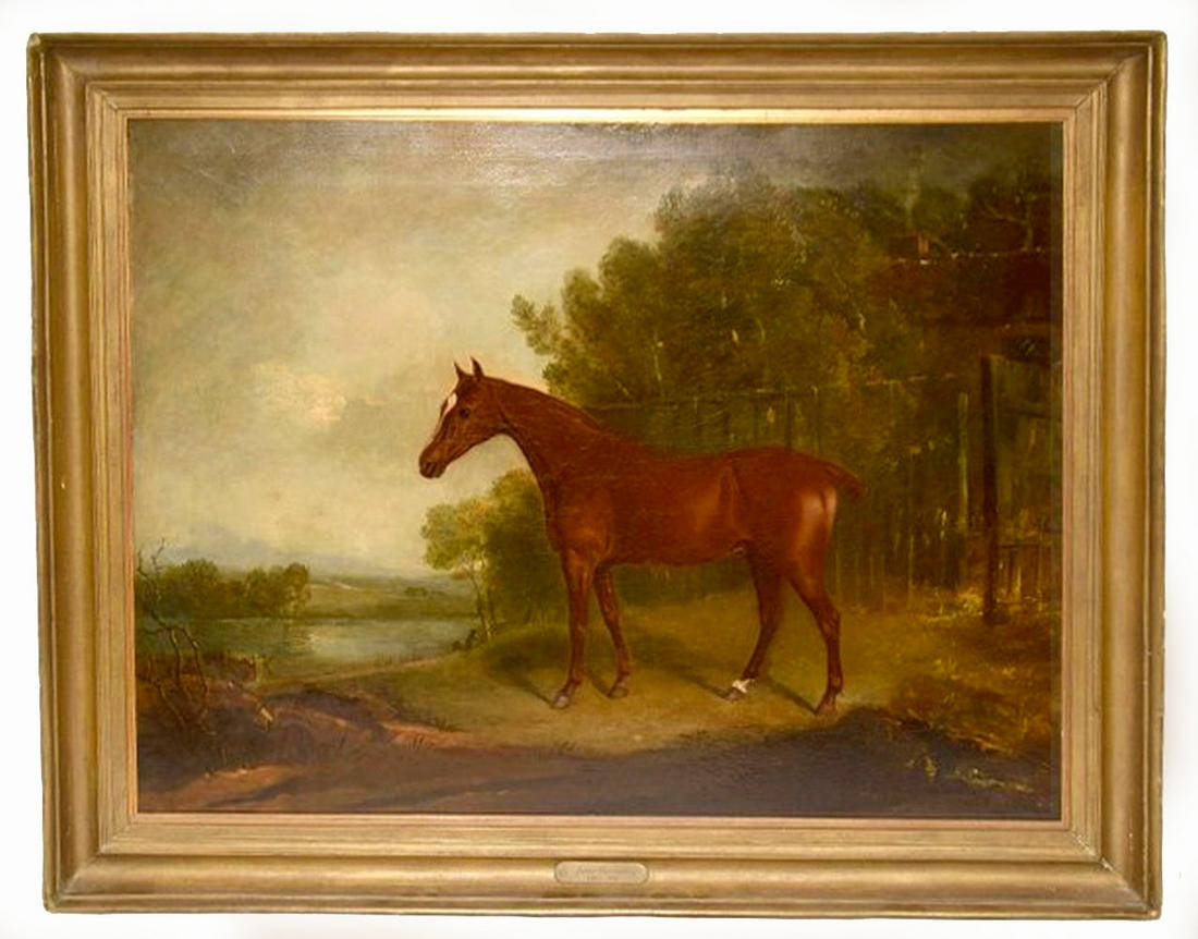 Antique Sporting portrait of Horse attributed to James (1 of 10)