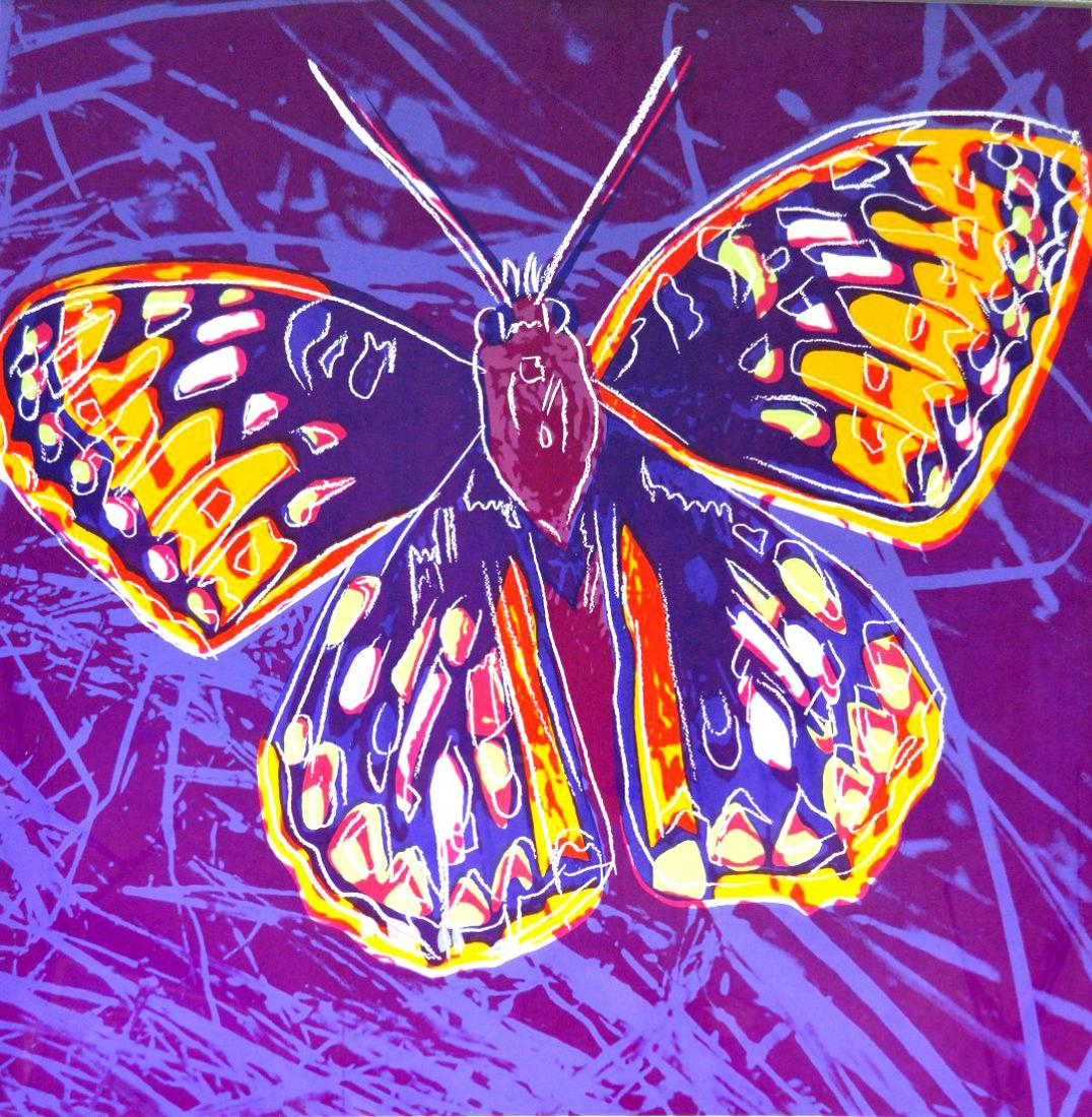 ANDY WARHOL - SILVERSPOT BUTTERFLY - 1983  Andy Warhol (1 of 5)