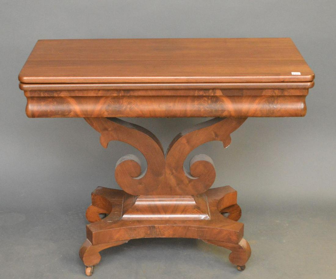 Empire Mahogany Games Table, 30"h x 36"w x 18"d (1 of 5)