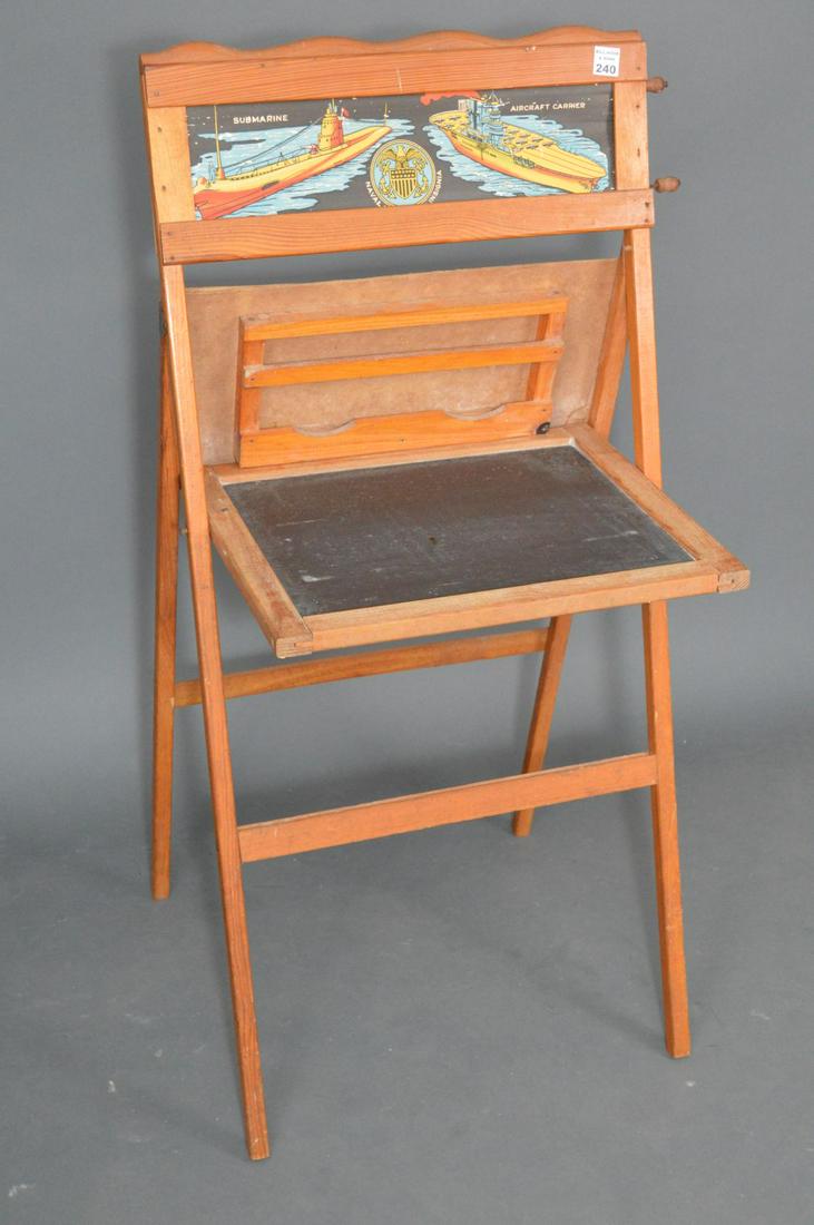 Vintage Child's Standing Chalkboard (1 of 5)