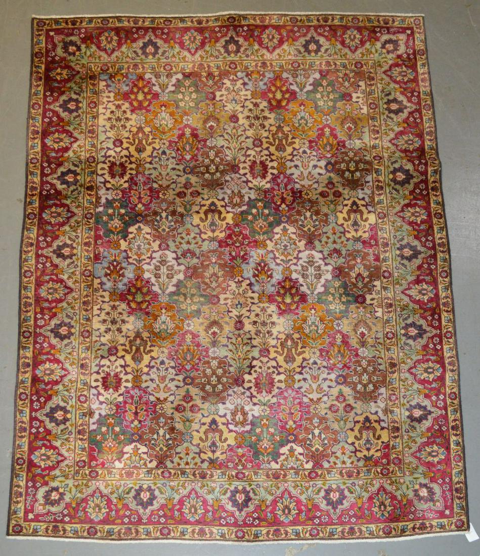 Tabriz Rug 6.5 x 9.7  feet (1 of 6)