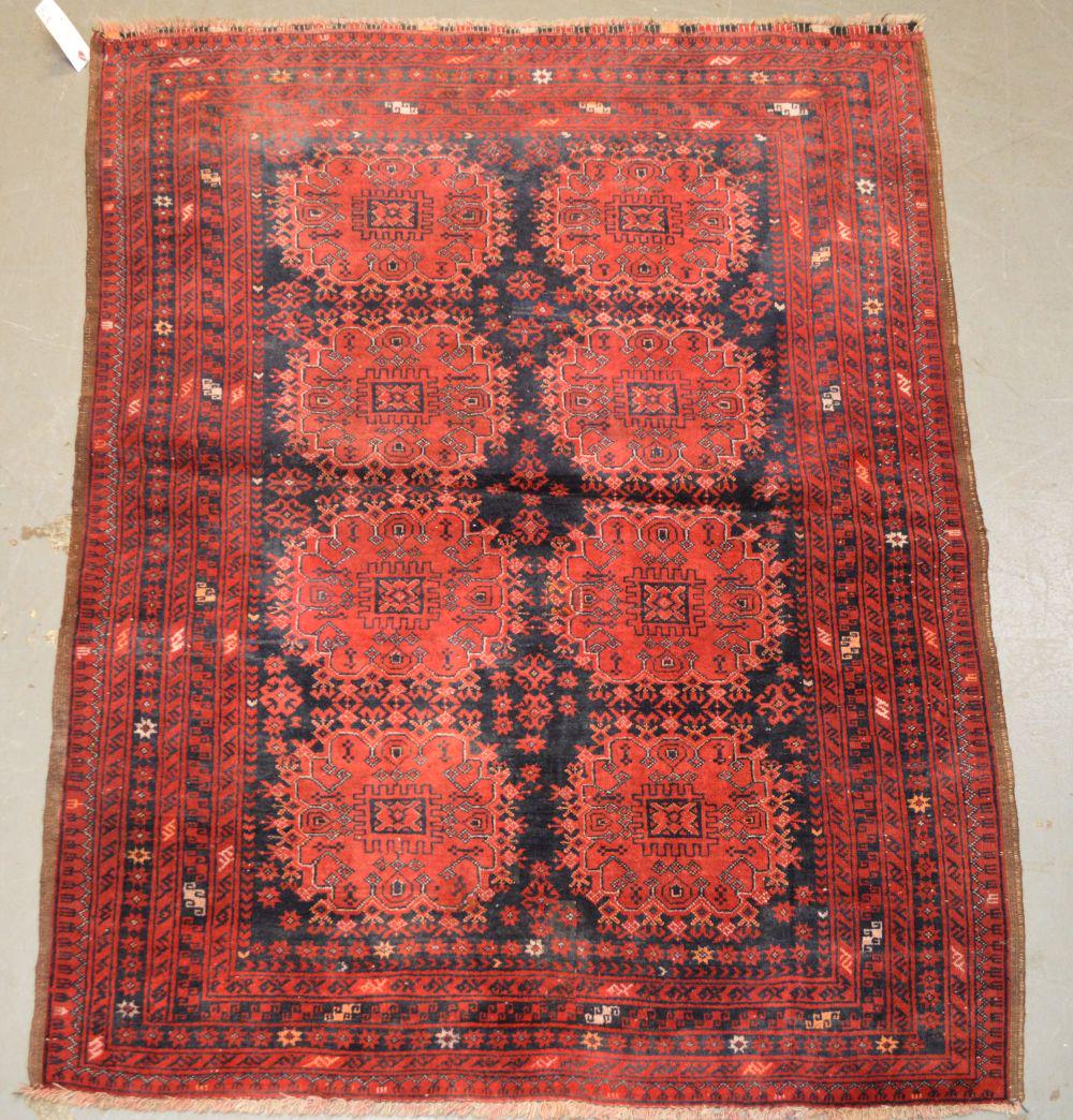 Turkamon Rug 4.3 x 6.4  feet (1 of 6)