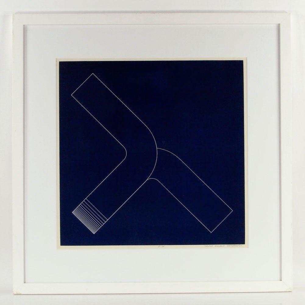 TONY DE LAP TRIPLE TROUBLE LITHOGRAPH Tony DeLap (1 of 5)