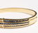 18k Yellow Gold Diamond Sapphire bracelet. Size 6.5" - 3