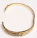 18k Yellow Gold Diamond Sapphire bracelet. Size 6.5" - 4