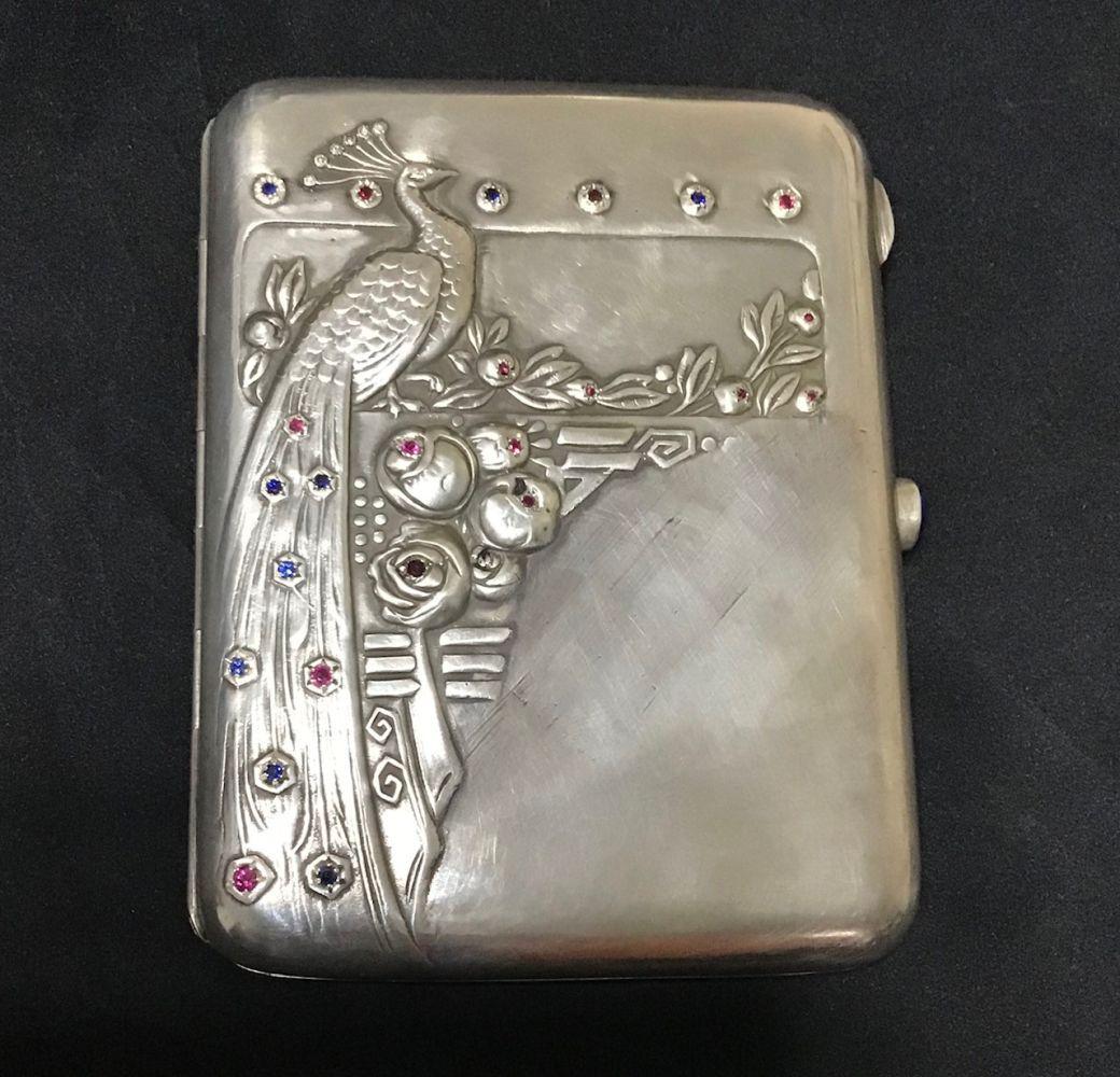 Russian Empire Silver with rose cut diamond ruby (1 of 10)