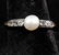 18kt Natural Pearl & Diamond Ring, c. 1915, 2.9 grams