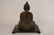 Vintage Large Bronze buddha on Mahogany Stand, buddha - 10