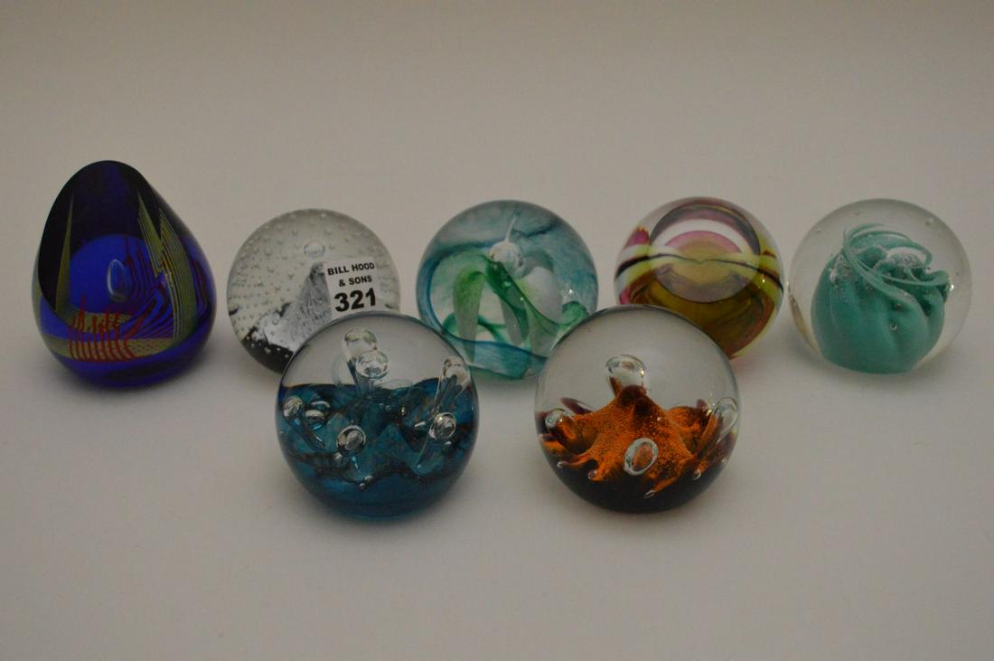 7 Caithness Scotland Paperweights, incl;  Trampoline (1 of 19)