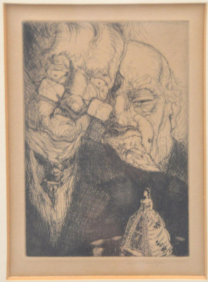 Robert Lawson (NY 1892 - 1957), original etching, (1 of 3)