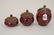 3 Jay Strongwater Graduated Melon Form Candy Bowls