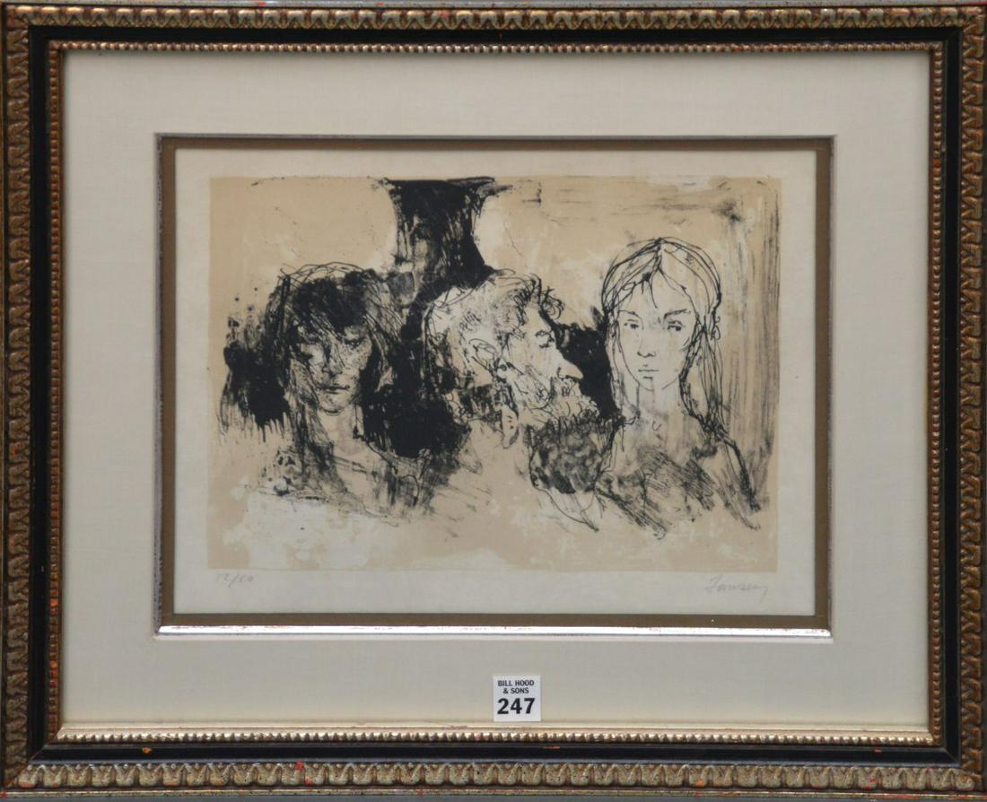 JEAN JANSEM (French/American. 1920-2013) Lithograph, 3 (1 of 4)